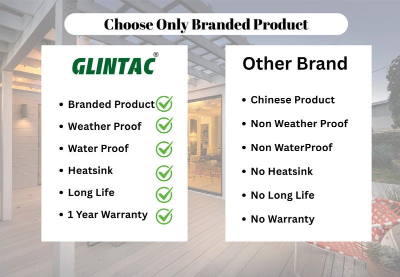 GLINTAC Swing Arm Wall Light Wall Lamp With Bulb